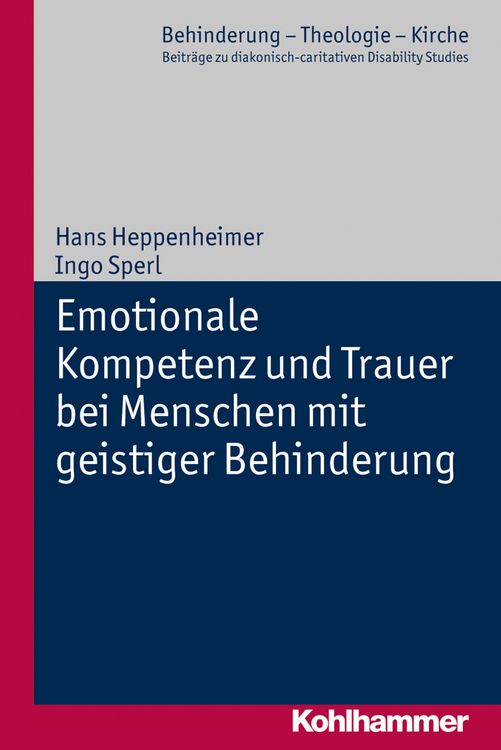 Produktbild: Emotionale Kompetenz und Trauer bei Menschen mit geistiger Behinderung