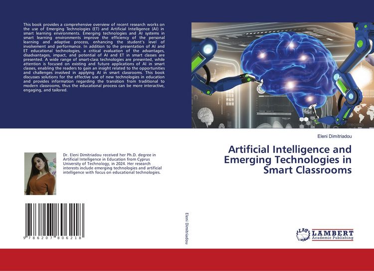 Produktbild: Artificial Intelligence and Emerging Technologies in Smart Classrooms