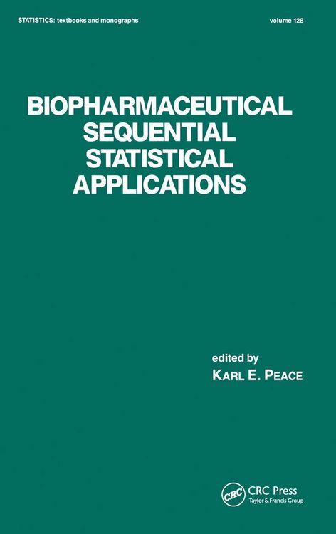 Produktbild: Biopharmaceutical Sequential Statistical Applications