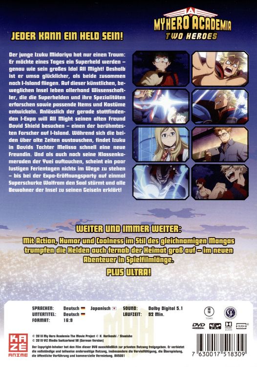 Produktbild: My Hero Academia: Two Heroes