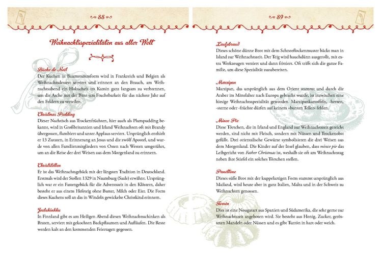Produktbild: Das gro&szlig;e Hausbuch f&uuml;r die Weihnachtszeit. Singen, Dichten, Backen, Basteln f&uuml;r die ganze Familie