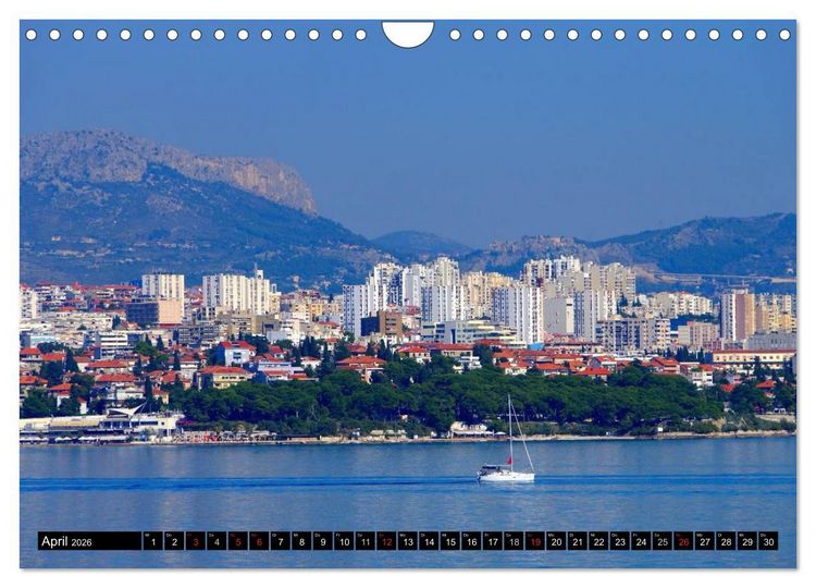Produktbild: Split Metropole Dalmatiens (Wandkalender 2026 DIN A4 quer), CALVENDO Monatskalender