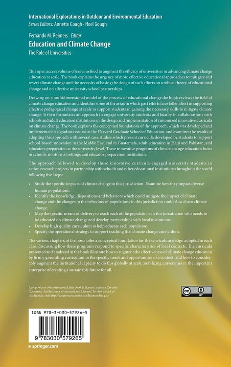 Produktbild: Education and Climate Change