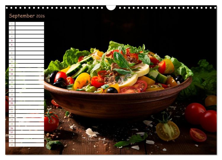 Produktbild: Fastfood &Auml;sthetik (Wandkalender 2026 DIN A3 quer), CALVENDO Monatskalender