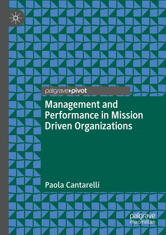 Produktbild: Management and Performance in Mission Driven Organizations