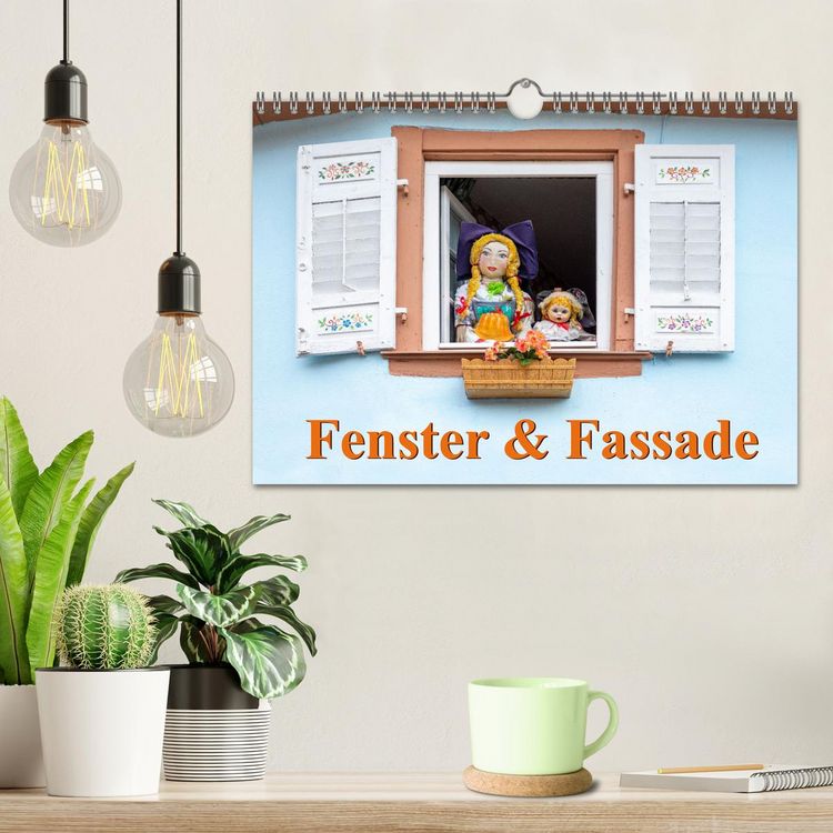 Produktbild: Fenster & Fassade (Wandkalender 2026 DIN A4 quer), CALVENDO Monatskalender