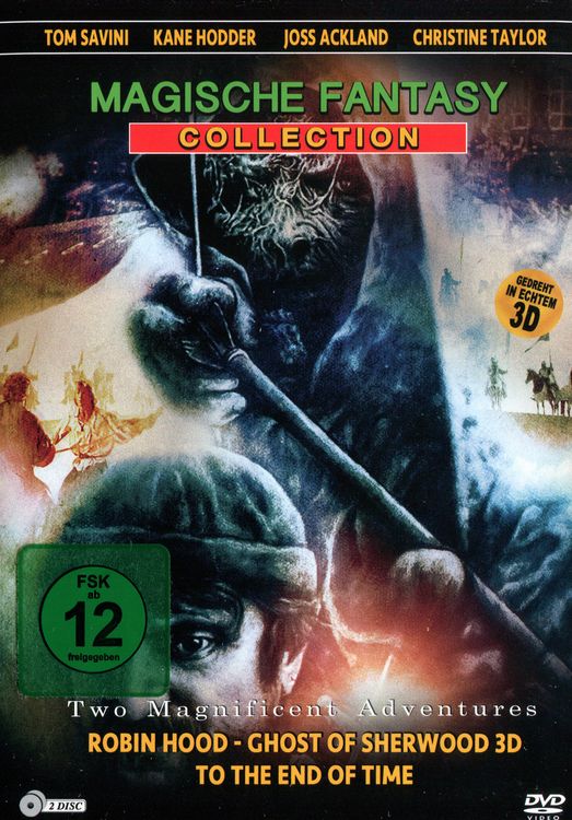 Produktbild: Fantasy Collection - Robin Hood - Ghosts of Sherwood 3D/To the Ends of Time - Uncut & Full HD Remastered [2 DVDs]