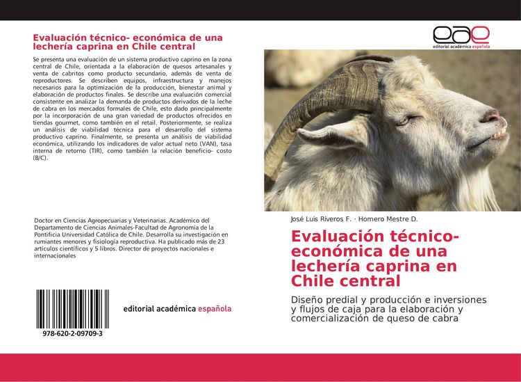 Produktbild: Evaluaci&oacute;n t&eacute;cnico- econ&oacute;mica de una lecher&iacute;a caprina en Chile central