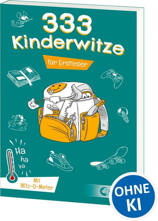 Produktbild: 333 Kinderwitze - F&uuml;r Erstleser