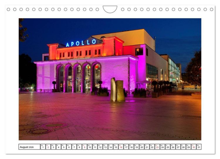 Produktbild: Blaue Stunde im Siegerland (Wandkalender 2026 DIN A4 quer), CALVENDO Monatskalender