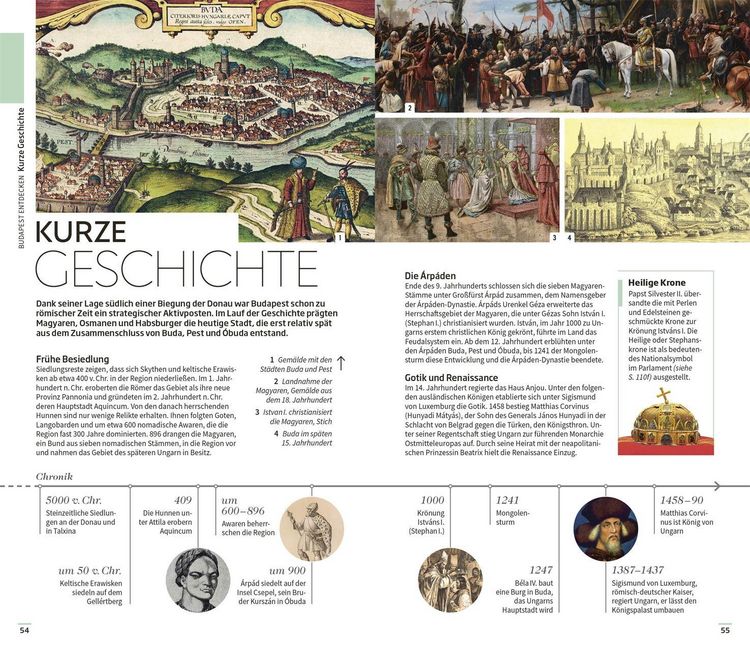 Produktbild: Vis-&agrave;-Vis Reisef&uuml;hrer Budapest