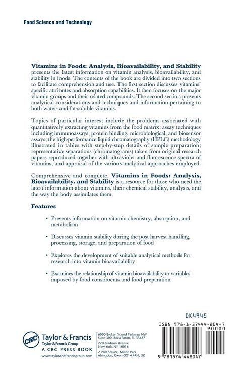 Produktbild: Vitamins In Foods