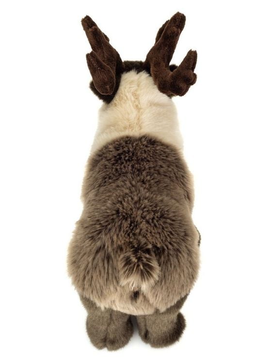 Produktbild: Teddy Hermann 90854 - Rentier stehend, Pl&uuml;sch, 32 cm