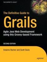Produktbild: The Definitive Guide to Grails