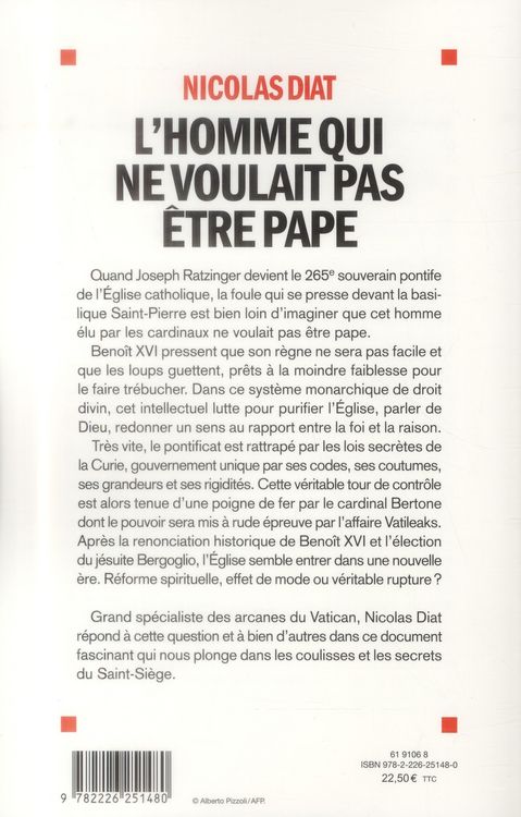 Produktbild: L'homme qui ne voulait pas &ecirc;tre pape : histoire secr&egrave;te d'un r&egrave;gne