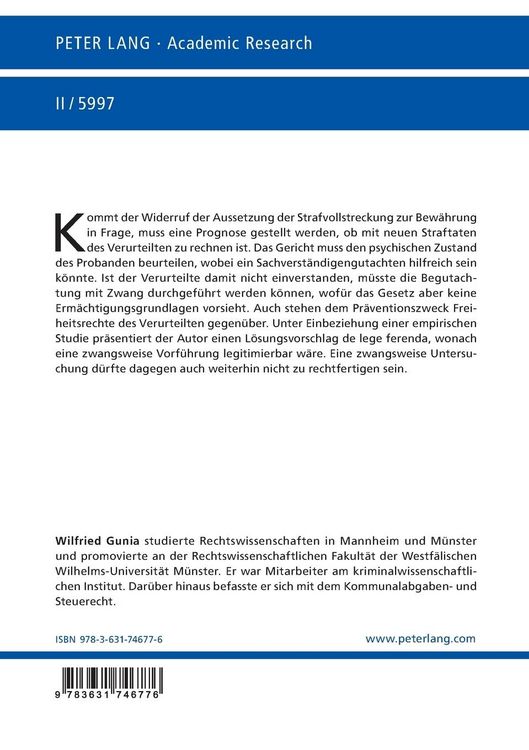Produktbild: Die Zul&auml;ssigkeit von Zwangsma&szlig;nahmen im Verfahren des Widerrufs einer Strafaussetzung zur Bew&auml;hrung