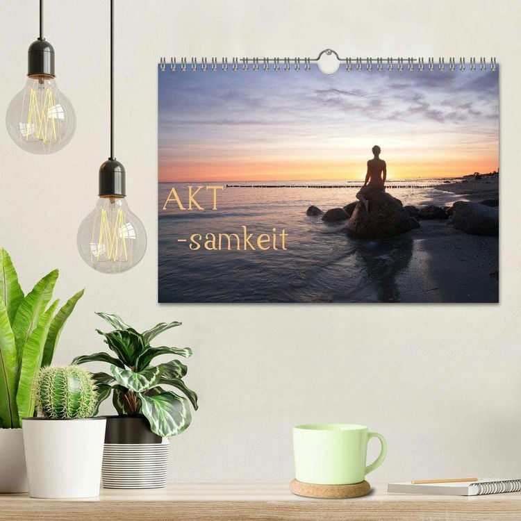 Produktbild: AKT-samkeit (Wandkalender 2026 DIN A4 quer), CALVENDO Monatskalender