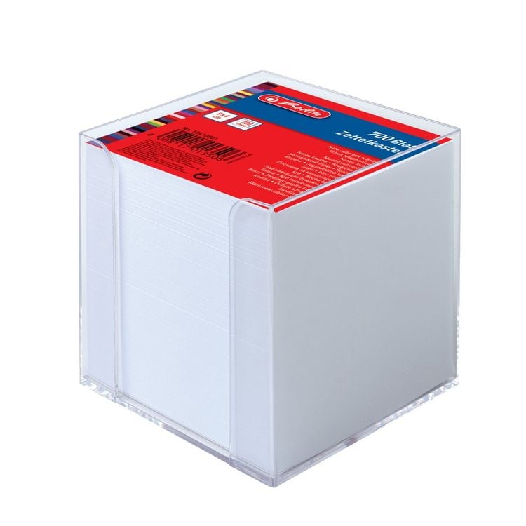 Produktbild: Herlitz Zettelkasten 700 Blatt transparent