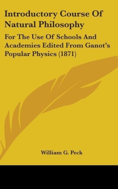 Produktbild: Introductory Course Of Natural Philosophy