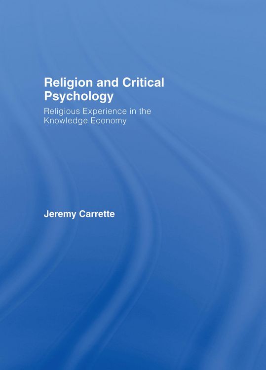 Produktbild: Religion and Critical Psychology