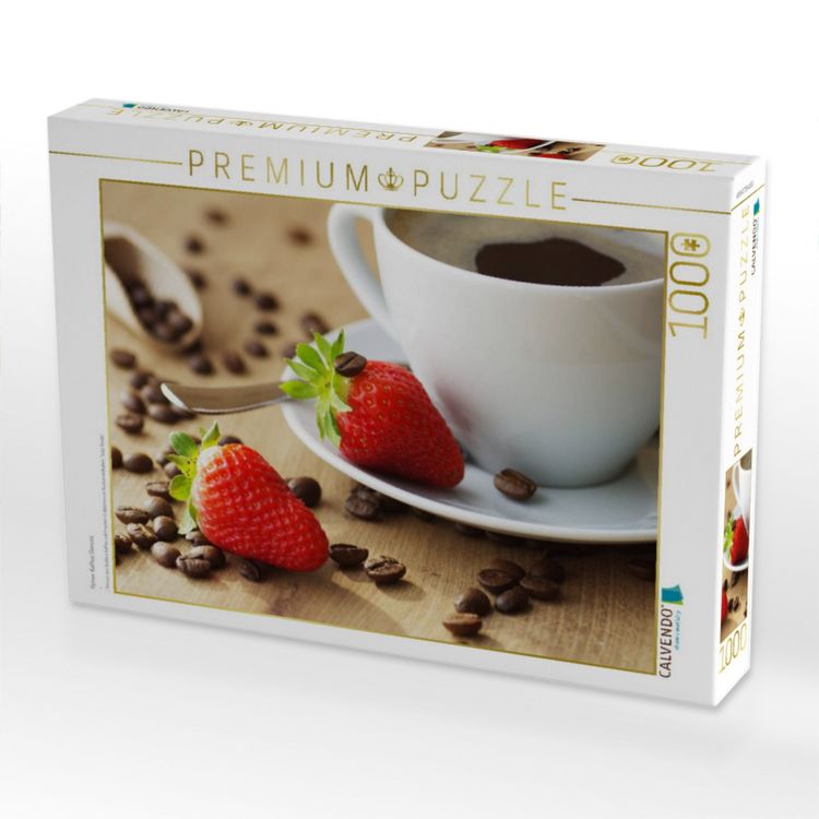 Produktbild: CALVENDO Puzzle Feiner Kaffee Genuss | 1000 Teile Lege-Gr&ouml;&szlig;e 64x48cm Foto-Puzzle f&uuml;r gl&uuml;ckliche Stunden