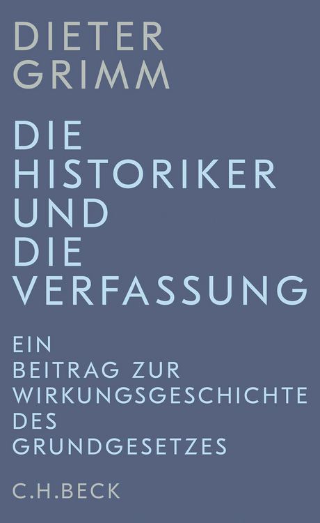 Produktbild: Die Historiker und die Verfassung