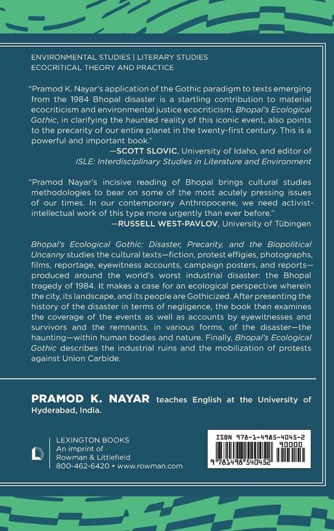 Produktbild: Bhopal's Ecological Gothic