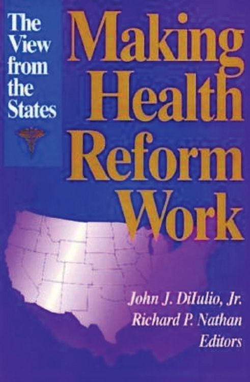 Produktbild: Making Health Reform Work