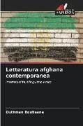 Produktbild: Letteratura afghana contemporanea