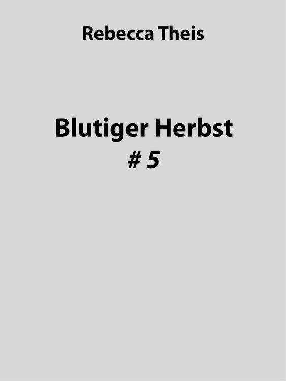 Produktbild: Blutiger Herbst #5