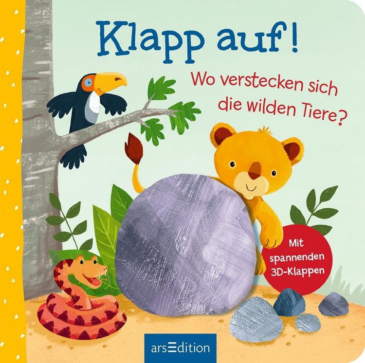 Produktbild: Klapp auf! Wo verstecken sich die wilden Tiere?