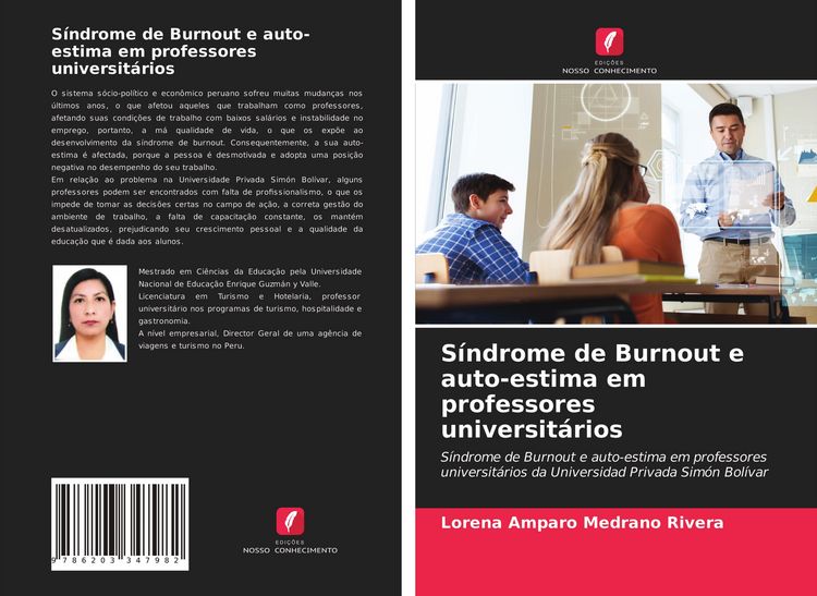 Produktbild: S&iacute;ndrome de Burnout e auto-estima em professores universit&aacute;rios