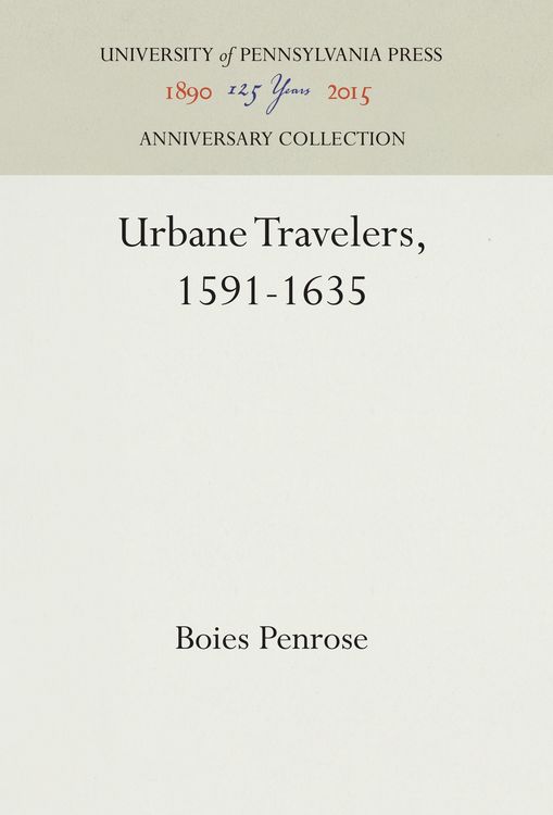 Produktbild: Urbane Travelers, 1591-1635