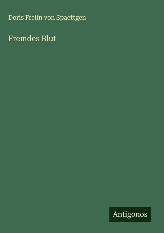 Produktbild: Fremdes Blut