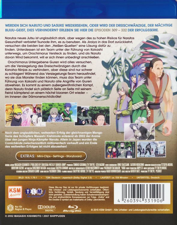 Produktbild: Naruto Shippuden - Staffel 5: Die Jagd auf den Sanbi - Uncut
