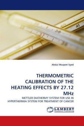 Produktbild: Syed, A: THERMOMETRIC CALIBRATION OF THE HEATING EFFECTS BY