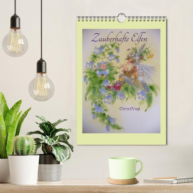 Produktbild: Zauberhafte Elfen (Wandkalender 2027 DIN A4 hoch), CALVENDO Monatskalender