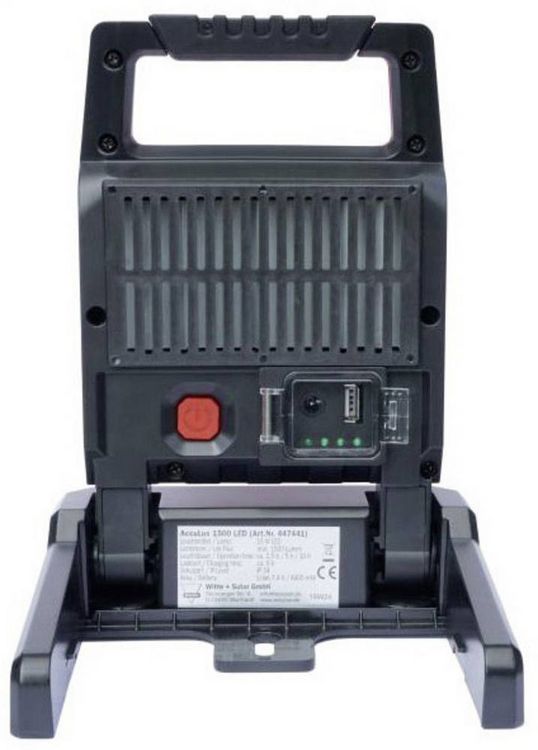 Produktbild: AccuLux 1500 LED Baustrahler 15W 1500lm 447441