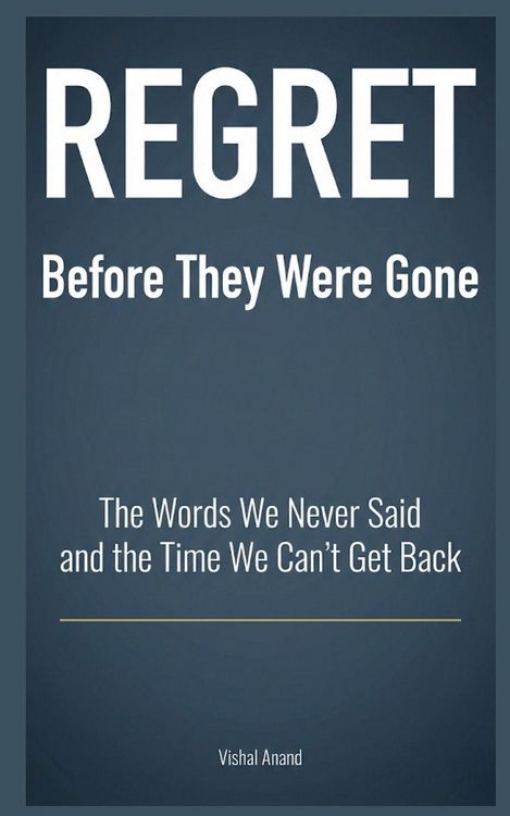 Produktbild: REGRET - Before They Were Gone