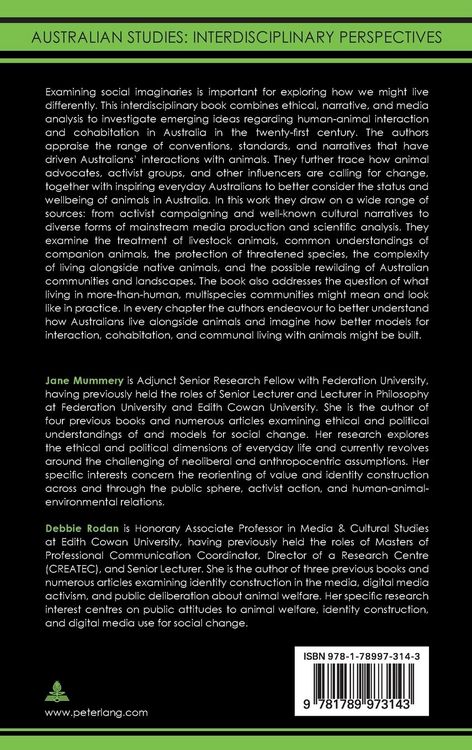 Produktbild: Imagining New Human-Animal Futures in Australia