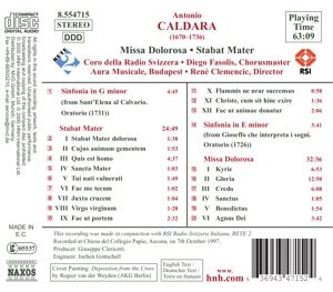 Produktbild: Fasolis, D: Missa Dolorosa/Stabat Mater