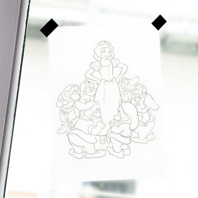 Produktbild: Disney Prinzessin: Mein Fenstermalbuch