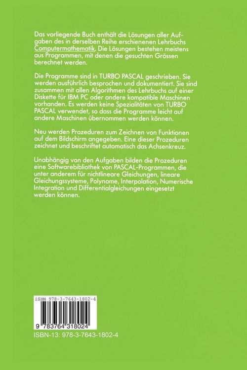 Produktbild: Computermathematik