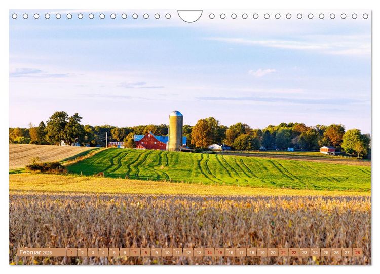Produktbild: Pennsylvania. Die Wiege der USA zwischen Tradition und Moderne (Wandkalender 2026 DIN A4 quer), CALVENDO Monatskalender