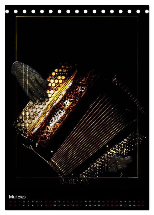 Produktbild: Jazz Ewig (Tischkalender 2026 DIN A5 hoch), CALVENDO Monatskalender