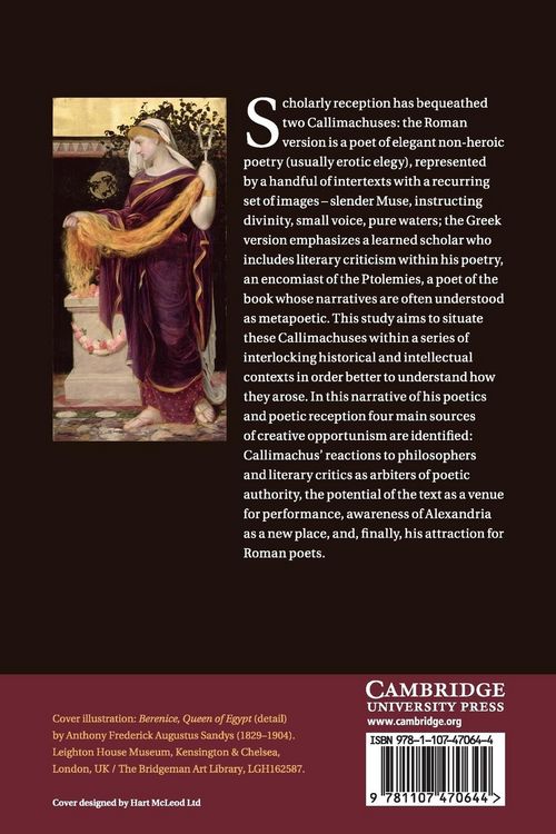 Produktbild: Callimachus in Context