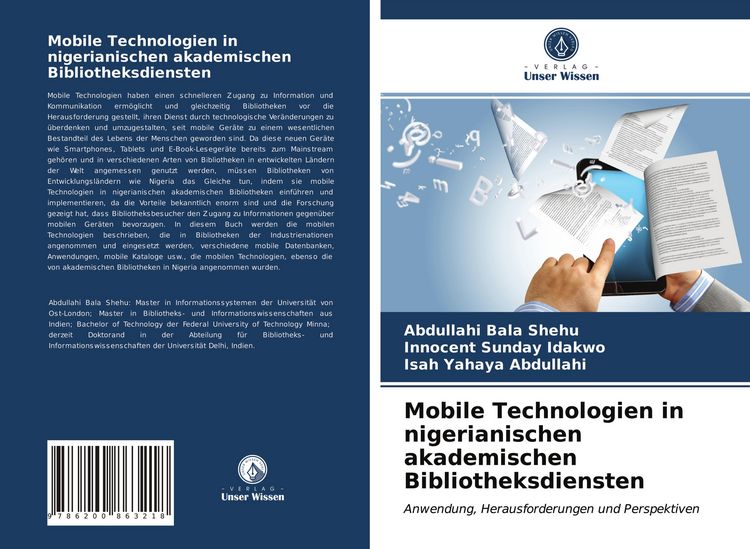 Produktbild: Mobile Technologien in nigerianischen akademischen Bibliotheksdiensten