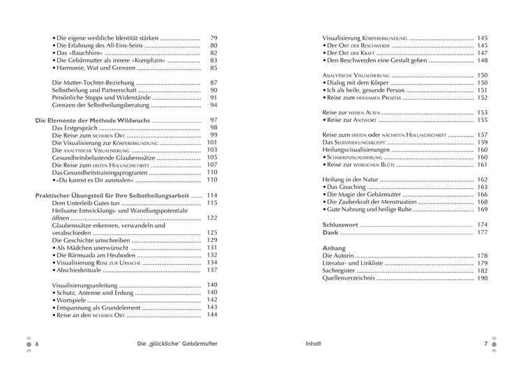 Produktbild: Die "gl&uuml;ckliche" Geb&auml;rmutter: Innere Bilder &ndash; selbstheilende Kraft bei Unterbauchbeschwerden