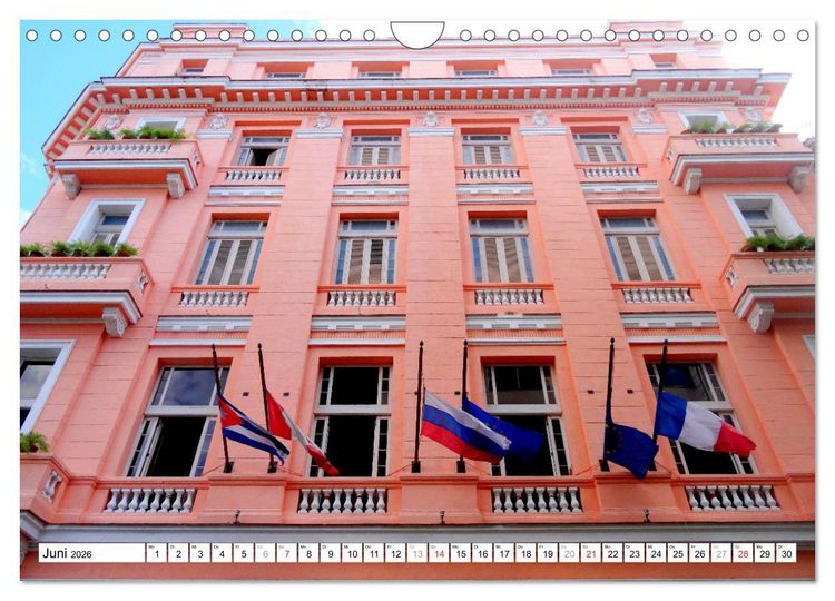 Produktbild: Hemingways Havanna - Ein Dichter und seine Stadt (Wandkalender 2026 DIN A4 quer), CALVENDO Monatskalender