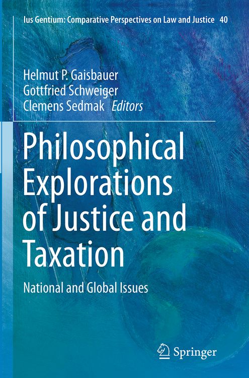 Produktbild: Philosophical Explorations of Justice and Taxation